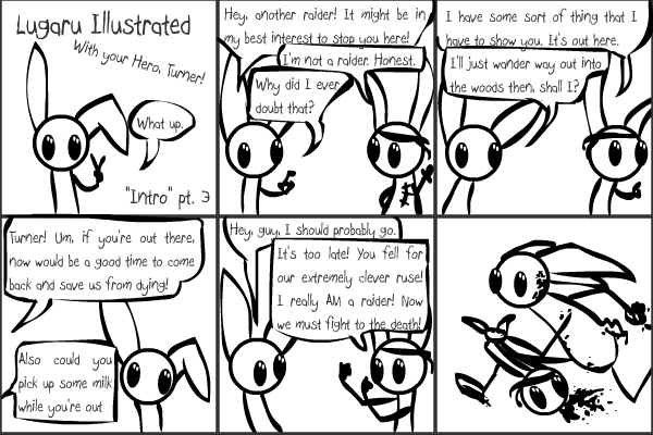 Vib Rib comic, installment 3